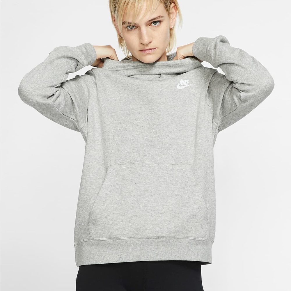 Nike cowl neck hoodie